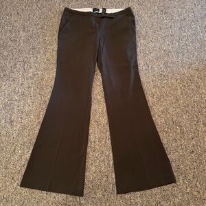 The Limited‎ Drew Fit brown bell bottom dress pants